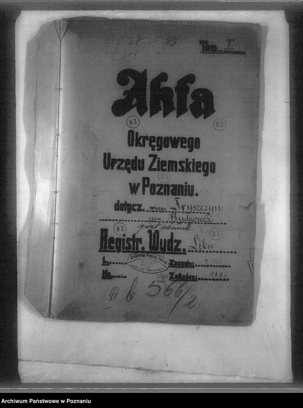 Obraz 4 z jednostki "Operat szacunkowy majątku Tryszczyn powiatu bydgoskiego"