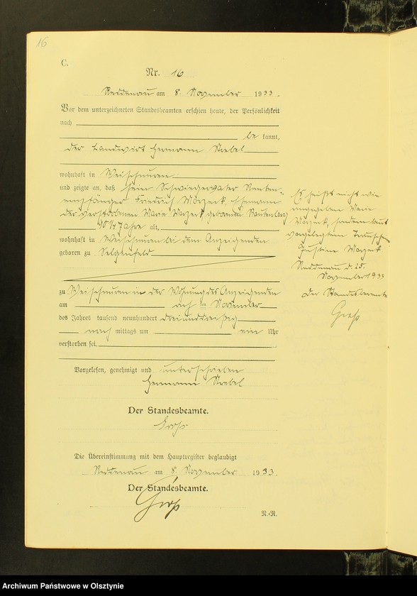 image.from.unit.number "Sterbe-Neben-Register Nr 1 - 17 [ Księga zgonów - wtóropis ]"