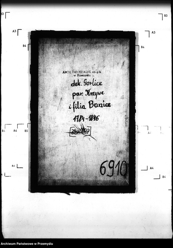 Obraz 4 z jednostki "[Kopie ksiąg metrykalnych parafii Krzywa z filią Banica (dekanat Gorlice)]"