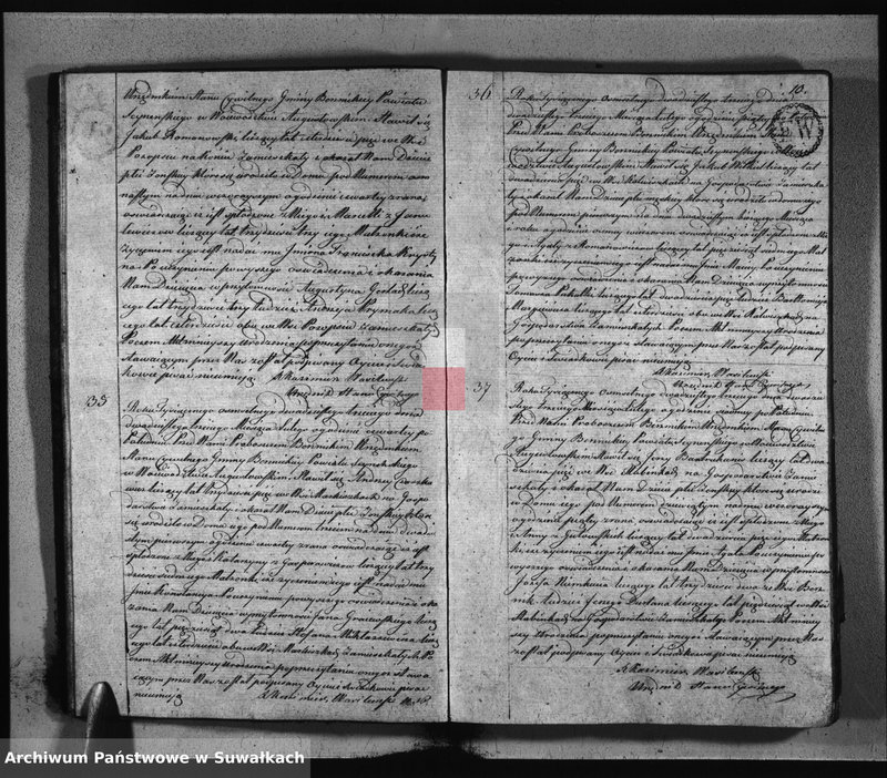 Obraz 12 z jednostki "Akta Urodzonych Gminy Berznickiey Roku 1823 od 1-go Stycznia do 31 Grudnia"