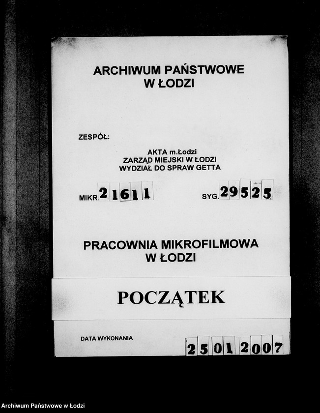 Obraz 1 z jednostki "J 1221-1240 [Wnioski Żydów z Getta o zwrot należności za pracę i towar wzięty na kredyt]"