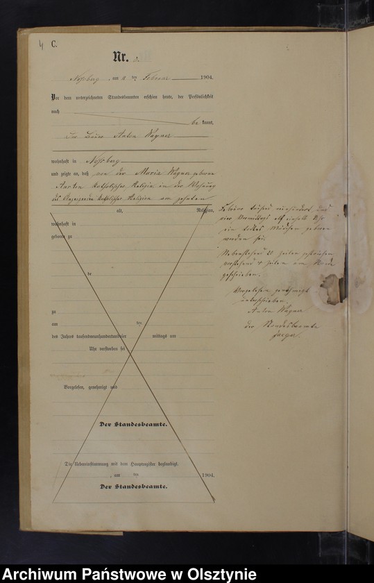image.from.unit.number "Sterbe-Neben-Register Nr 1 - 11"