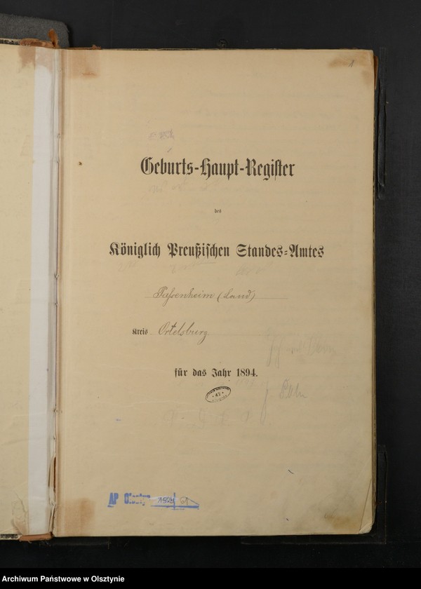 image.from.unit.number "Geburts-Haupt-Register Nr 1 - 265"