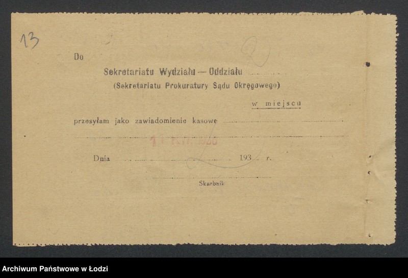 Obraz 15 z jednostki "Izrael Alie Izbicki, Icek Dawid Dembiński, Szulem Mendel Luel- wyrób i sprzedaż manufaktury"