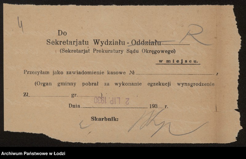 Obraz 6 z jednostki "Produkcja Krajowa- Szymon Hecht- wyrób bielizny"