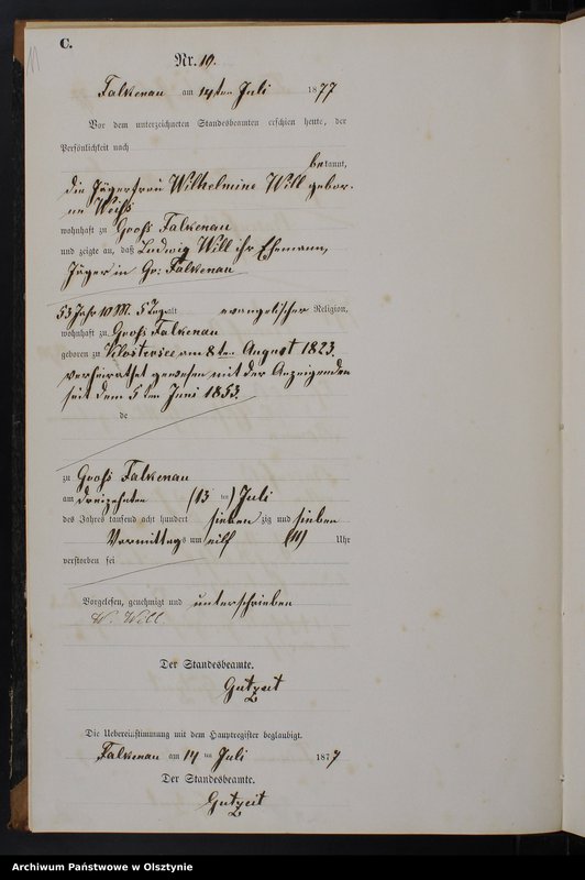 image.from.unit.number "Sterbe-Neben-Register Nr 1 - 22"