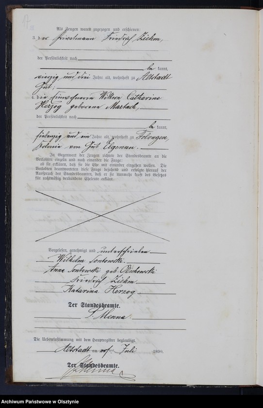 image.from.unit.number "Heiraths-Neben-Register Nr 1 - 20"