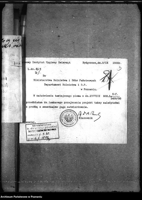 Obraz 7 z jednostki "Instytut Higieny Zwierząt w Bydgoszczy Taryfa opłat"