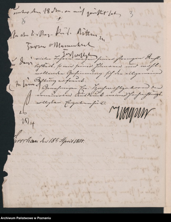 Obraz 6 z jednostki "Lose Papiere betreffend die revolutionäre Bewegung der Polen."