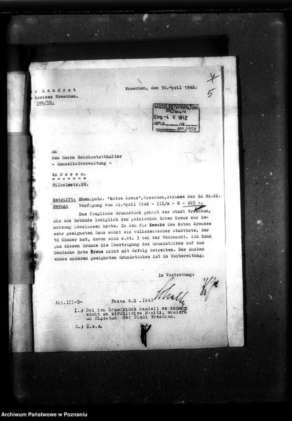 Obraz 9 z jednostki "Polnische Rotes Kreuz in Wreschen."