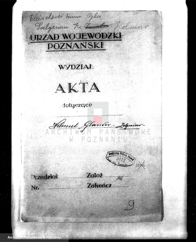 Obraz 4 z jednostki "Projekt budowy hali uboju H. Glandera w Zelgniewie"