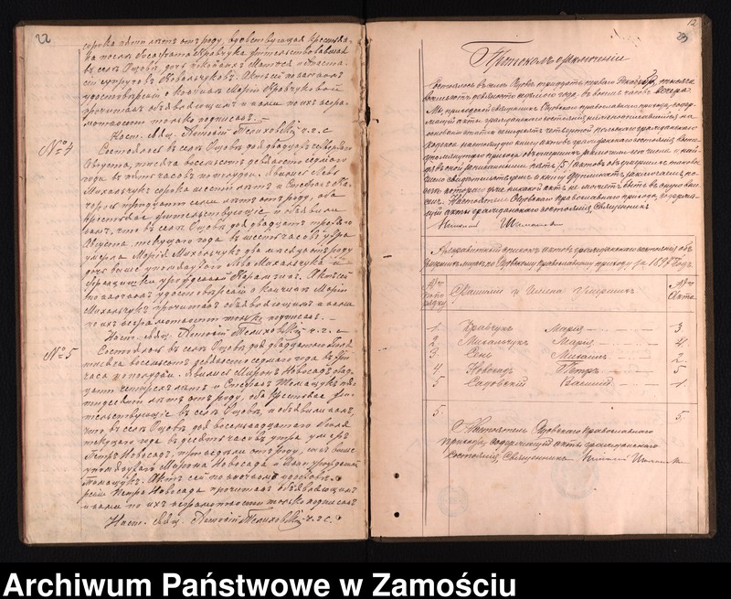 image.from.team "Akta stanu cywilnego Parafii Prawosławnej w Oszczowie"