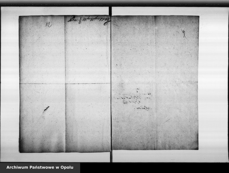 Obraz 13 z jednostki "Acta des Magistrats zu Oppeln betreffend die Inserenda in die Zeitungen und Intelligenz Blätter auch Provinzial Blätter"