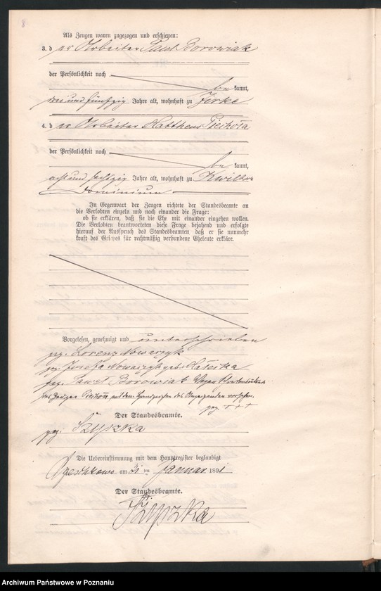 Obraz 11 z jednostki "Księga małżeństw"