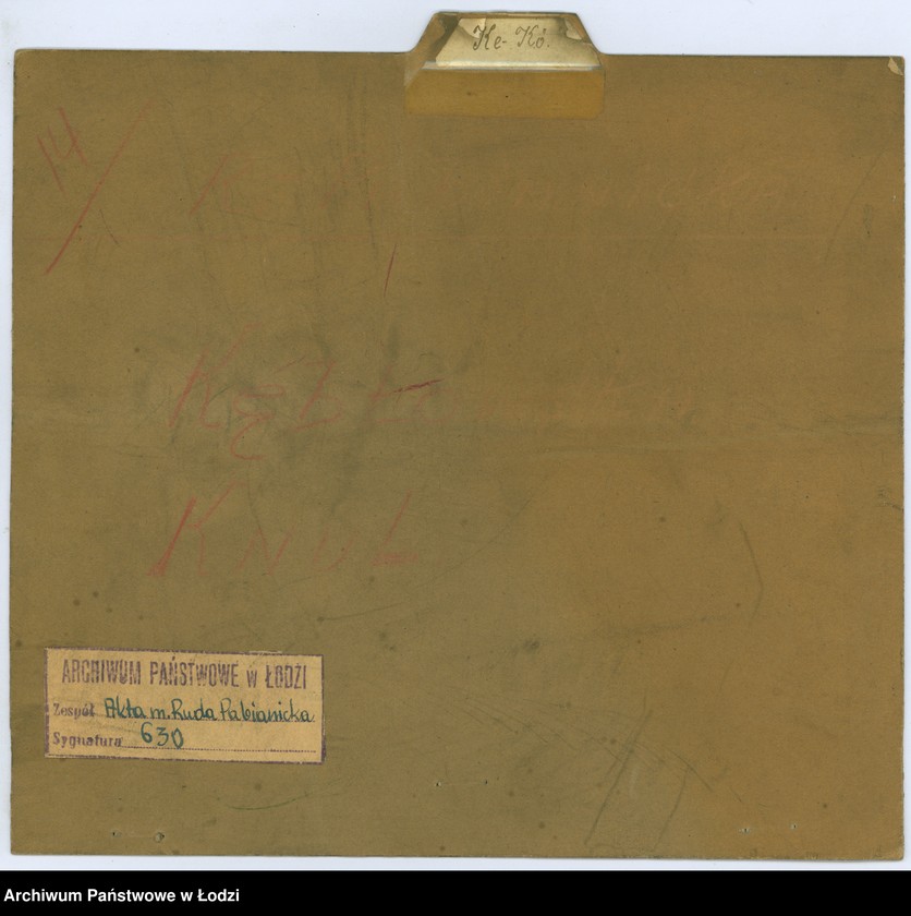 image.from.unit.number "Dokumenty do rejestru mieszkańców Rudy Pabianickiej. Kebsch Helena - Kühnel Olga"