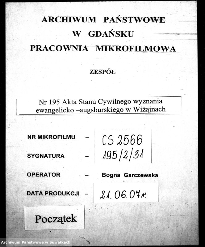 image.from.unit.number "Dokumenty aktam o brakosočetavšichsja v Evang.-Augsburgskam Vižajnskom Prichode za 1876 god"