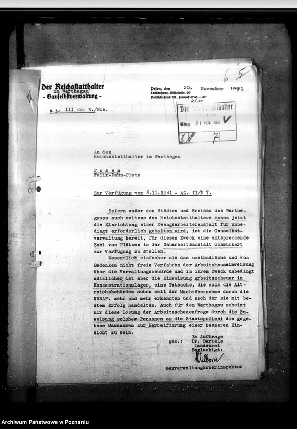 Obraz 10 z jednostki "Einwesung ins Arbeitshaus"