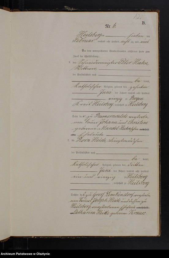image.from.unit.number "Heiraths-Neben-Register Nr 1 - 48"
