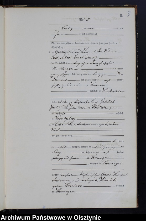 image.from.unit.number "Heiraths-Haupt-Register Nr 1 - 20"