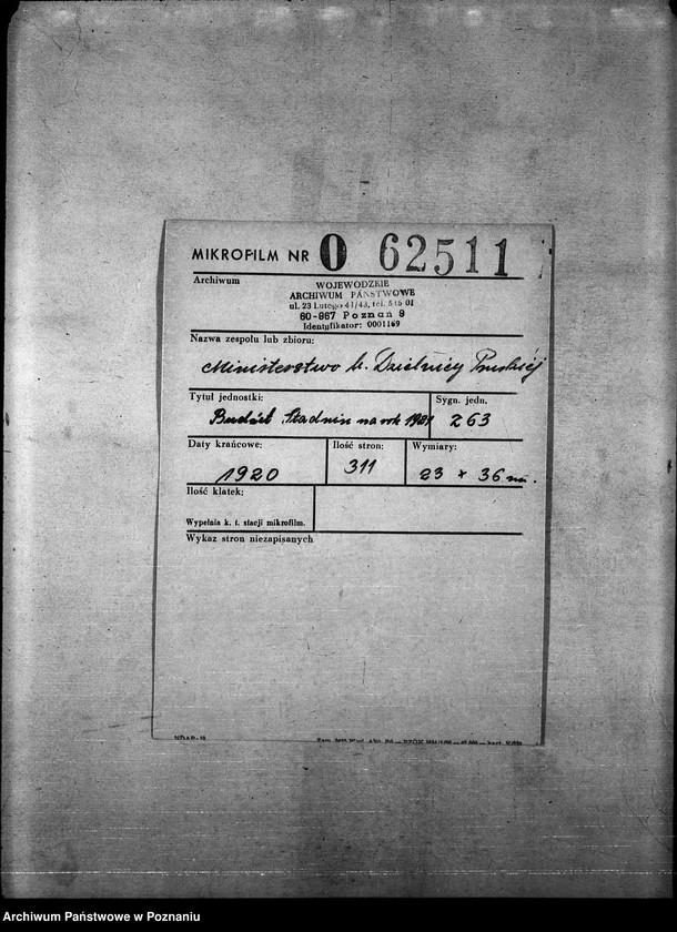 Obraz 2 z jednostki "Budżet Stadnin na rok 1921"