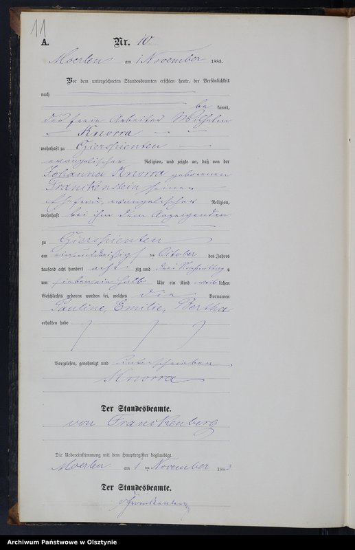 image.from.unit.number "Gewburts-Neben-Register Nr 1 - 13"
