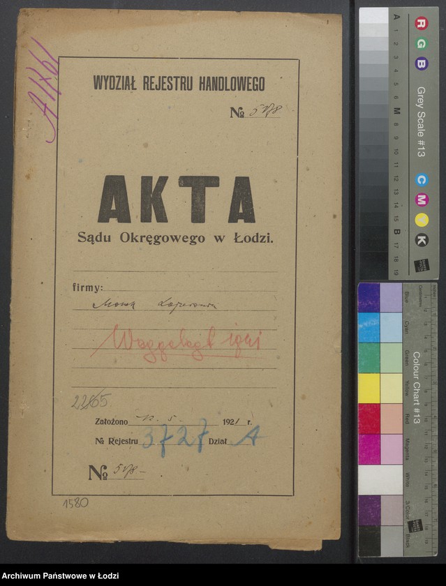 Obraz 2 z jednostki "Moszek Lajzerowicz- sprzedaż galanterji"