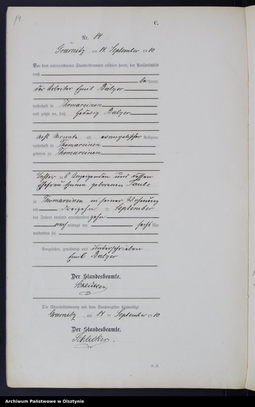 image.from.unit.number "Sterbe-Neben-Register Nr 1 - 20"