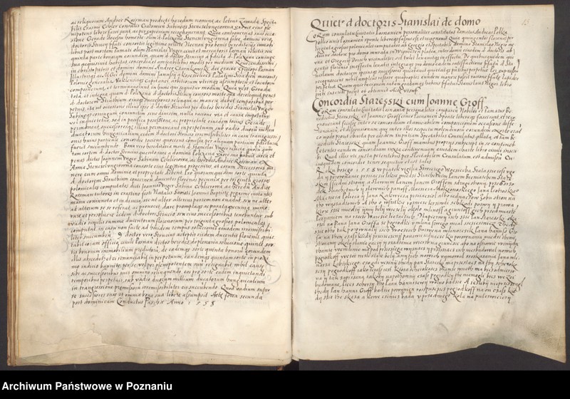 Obraz 17 z jednostki "Liber obligationum, decretorum, quietationum, contractuum. Acta civitatis Posnaniensis."