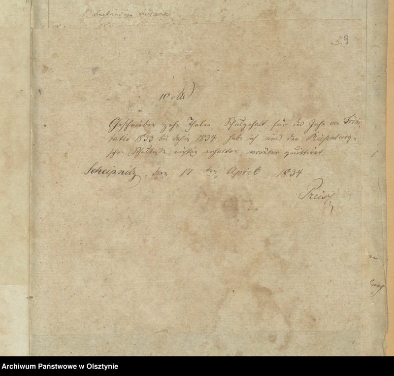 image.from.unit.number "Riesenburgschen Schul-Cassen- Rechnung"