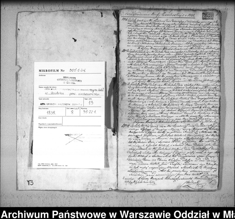 image.from.unit.number "Akta urodzin, małżeństw i zgonów"