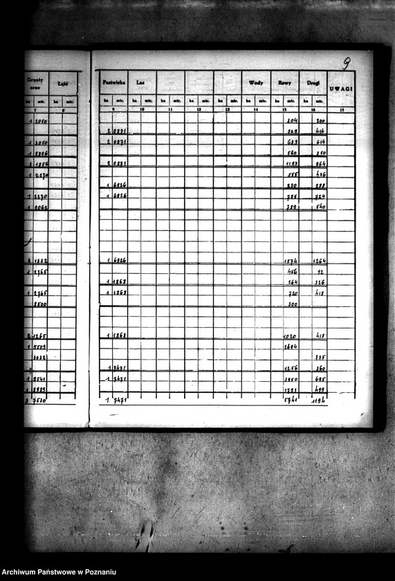 Obraz 12 z jednostki "Rejestr pomiarowy wsi Nowa-Wieś Cienińska /praca scaleniowa/"