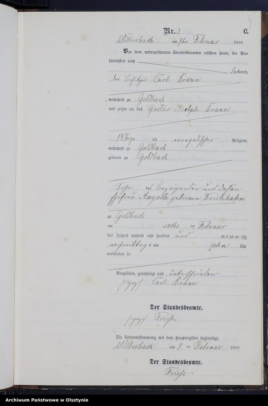 image.from.unit.number "Sterbe-Neben-Register Nr 1 - 46"