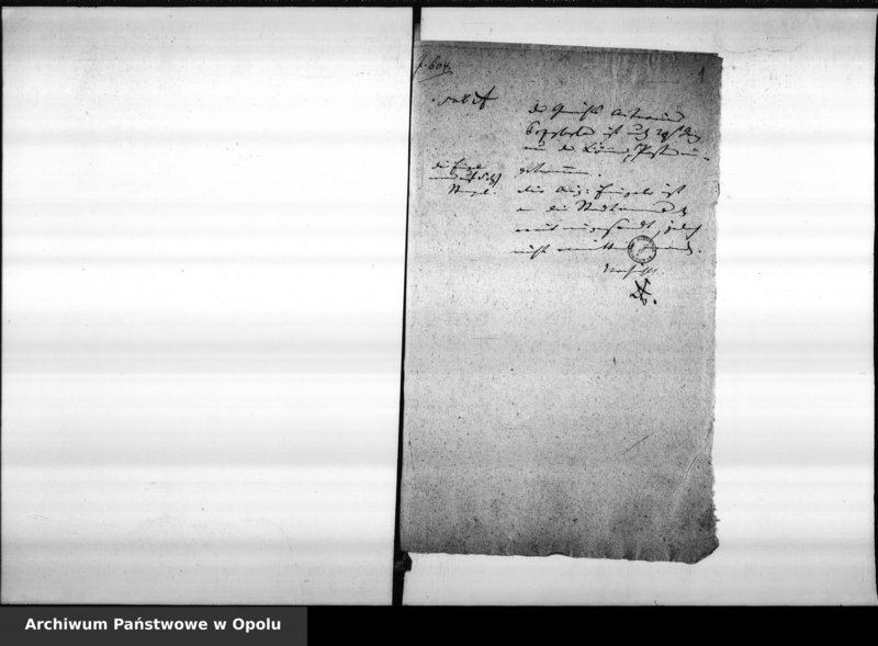 Obraz 5 z jednostki "Acta des Magistrats zu Oppeln betreffend die Besetzung des vacanten Secretair und Registrators Postens. de anno 1828"