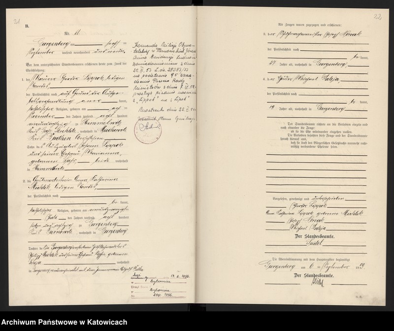 image.from.unit.number "Księga małżeństw nr 1-21"