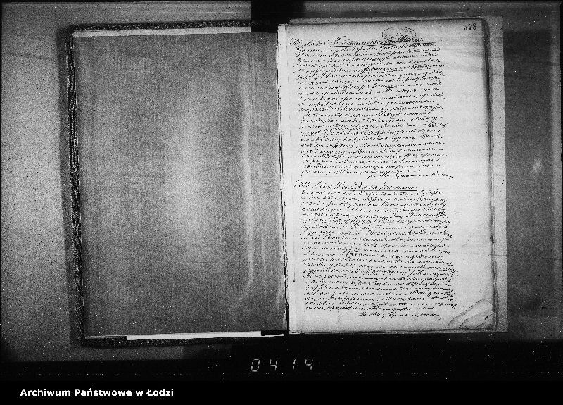 Obraz 5 z jednostki "Akta urodzeń"