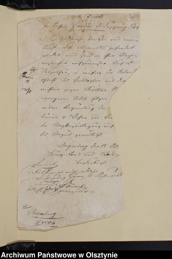 image.from.unit.number "Schreiben d.Justizamt 1787 J. Sache des Carl Gustav Blaseo 1829 Prozess-Sachen des Pfarrers Paulini 1845-1847. Beschluss in die Personaldezem- Sache 1871"