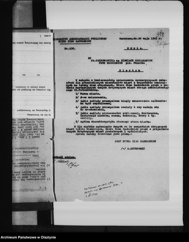 image.from.unit.number "Sprawozdania poszczególnych Wydziałów Urzędu Pełnomocnika. II"