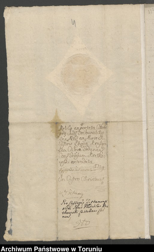 image.from.unit.number "Teresa z Konopackich Kruszyńska, kasztelanowa gdańska przeciw Władysławowi i Zygmuntowi Kretkowskim"