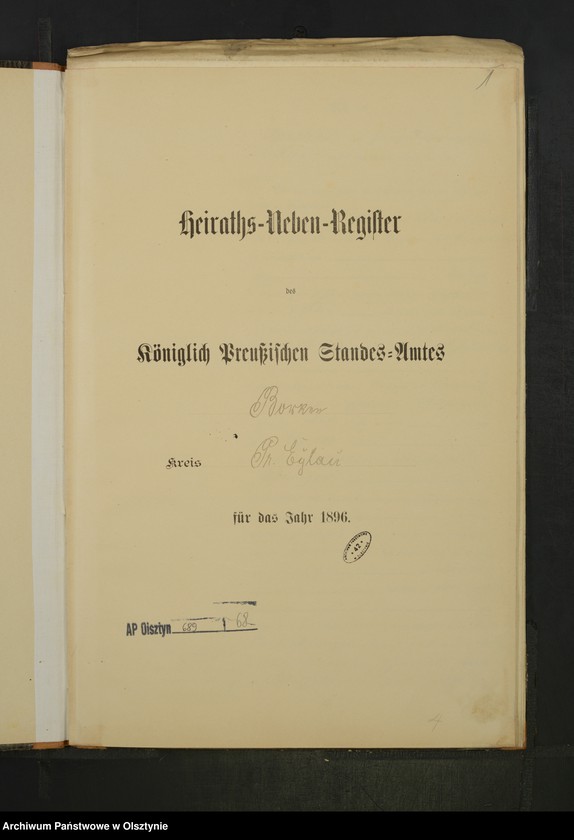 image.from.unit.number "Heiraths-Neben-Register Nr 1 - 11"