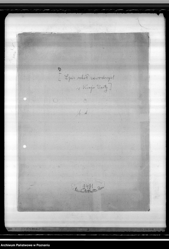 Obraz 4 z jednostki "Spis szkół zawodowych w Kraju Warty"