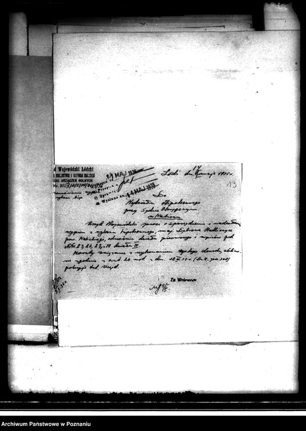 image.from.unit.number "Przewłaszczenie parcel z majątku Dąbrówka-Radliczyce powiatu kaliskiego"