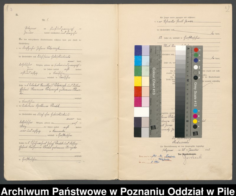 Obraz 3 z jednostki "Księga małżeństw"