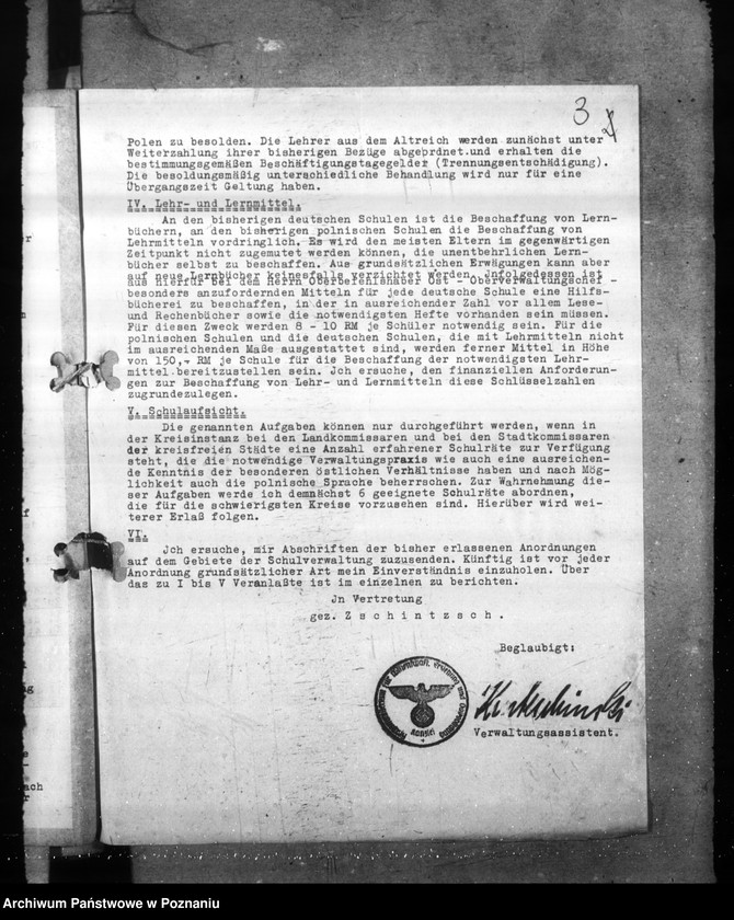 Obraz 7 z jednostki "Unterricht in den Volks- und Hauptschulen. Lehrpläne. Konfessioneller Religionsunterricht"