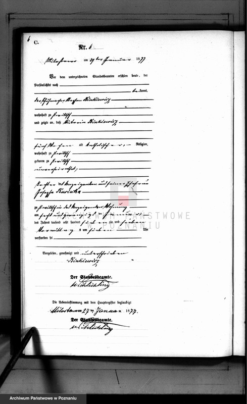 Obraz 7 z jednostki "Księga zgonów"