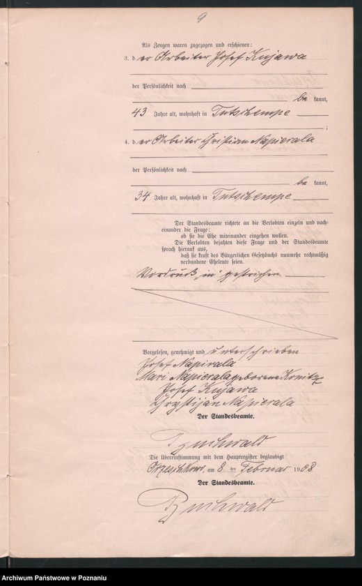 Obraz 11 z jednostki "Heirats-Neben-Register"