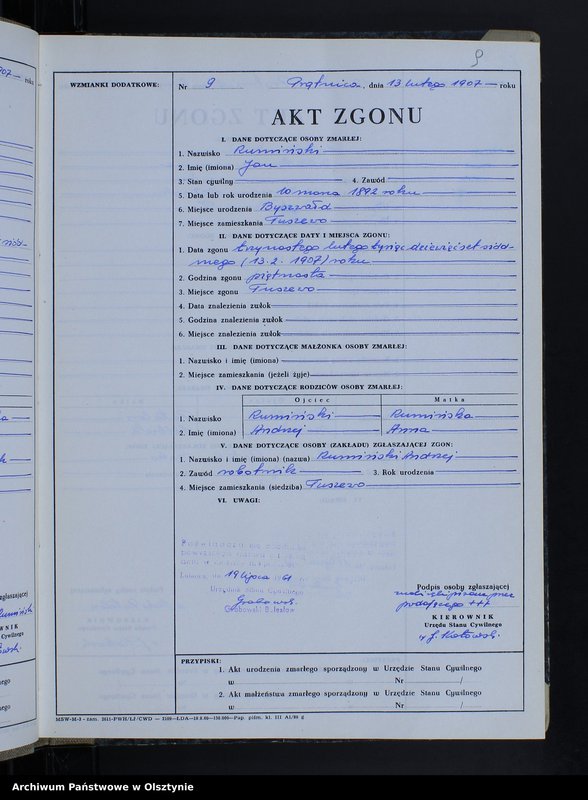 image.from.unit.number "Księga akt zgonu Nr 1 - 26, 1 - 22, 1-24, 1-15, 1-22, 1-17, 1-28; /przepisana w języku polskim z oryginału niemieckiego w dniach 19.07.1961 - 25.07.1961/"