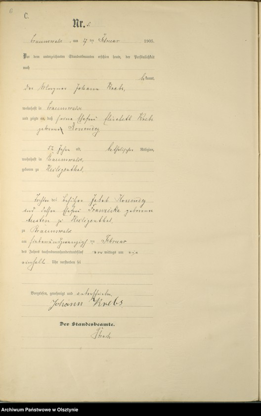 image.from.unit.number "Sterbe-Haupt-Register Nr 1 - 38"