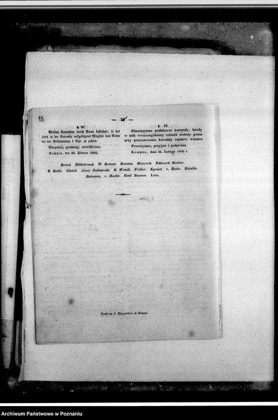 image.from.unit.number "Acta des landwirtschaftlichen Vereins Schildberger Kreises- korespondencja"
