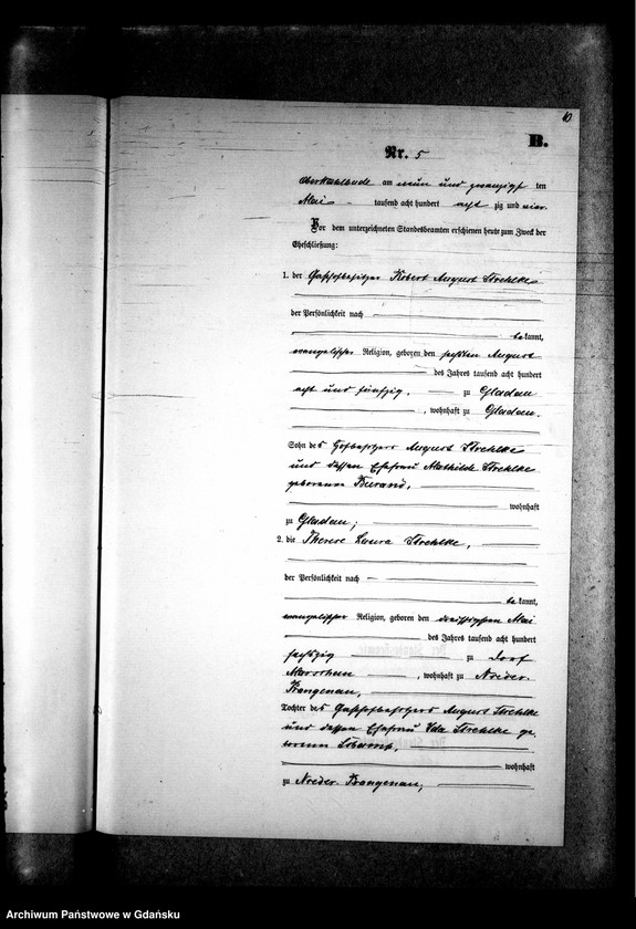 Obraz 15 z jednostki "Księga małżeństw"