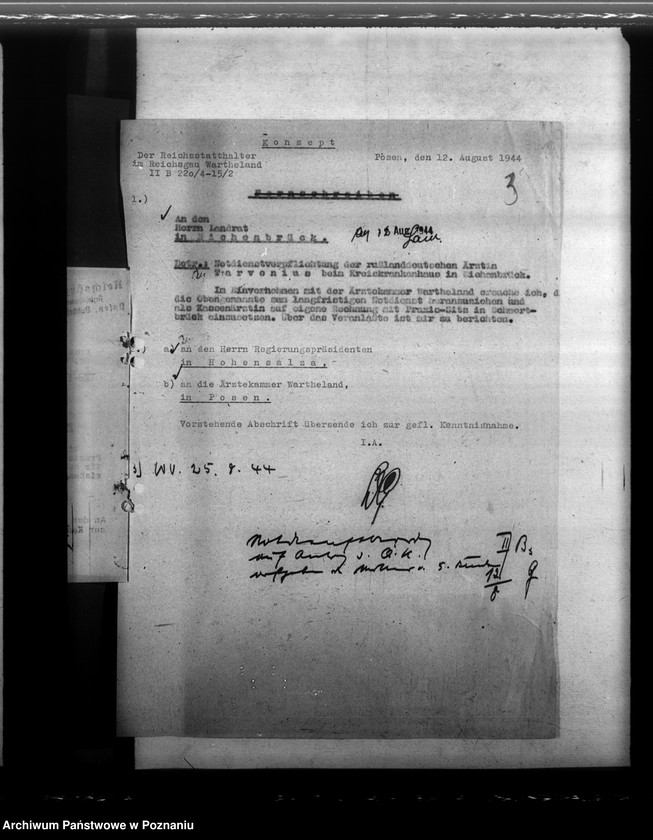 Obraz 7 z jednostki "Notdienstverpflichtung der Ärzte"